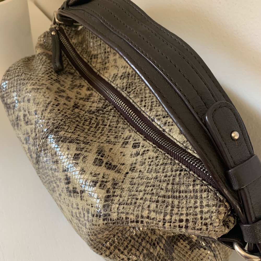 Real leather Banana Republic bag